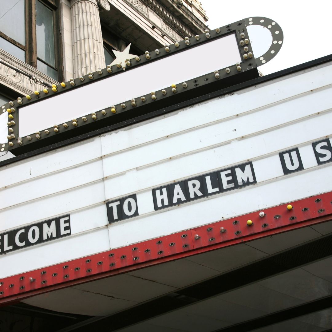 welcome to harlem neighborhood